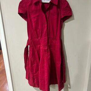 Diane Von Furstenberg Red Dress